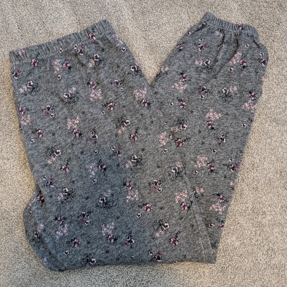 Adore Me Pants - 3 For 18 Adore Me Gray Floral Joggers